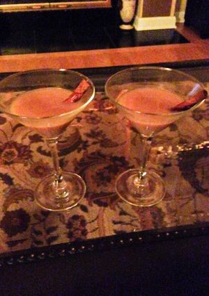 A picture of Chai Tea-Tini.