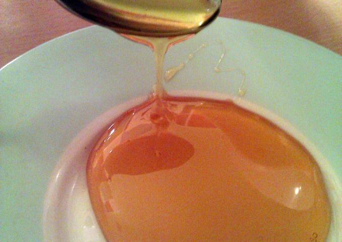 Vickys Homemade Golden Syrup (like Tate & Lyles) GF DF EF SF NF recipe main photo
