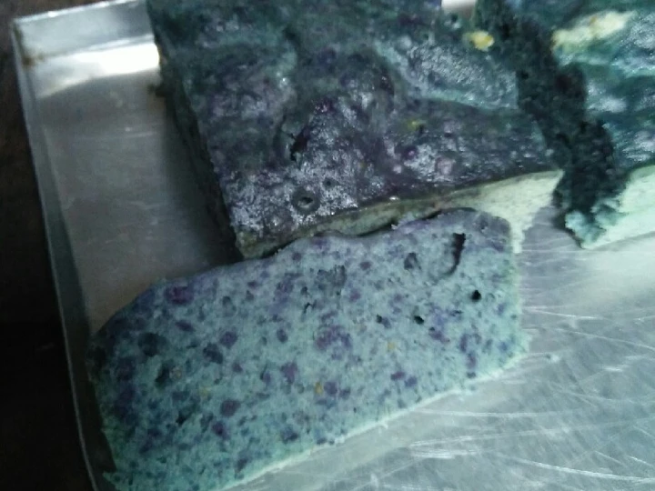 Cara Mudah Membuat Resep Bolu kukus ubi ungu yang Lezat Anti Ribet, Mantap Sekali