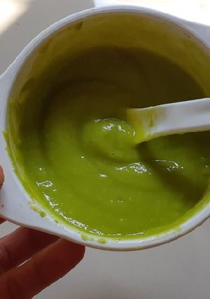 Foto resep Snack bubur buah untuk bayi