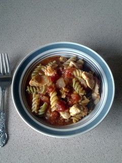 A picture of Italian chicken soup.