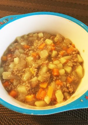 A picture of Easy Gentle Nikujaga for Late-Stage Baby Food.