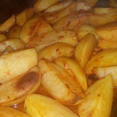 A picture of Roasted Pimento Potatoes.