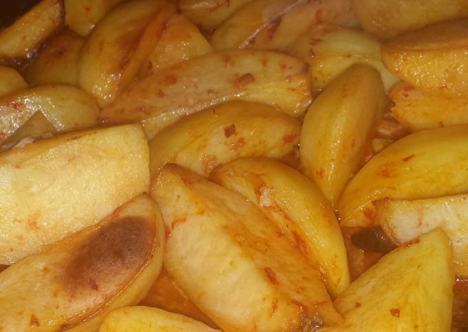 Recipe of Quick Roasted Pimento Potatoes