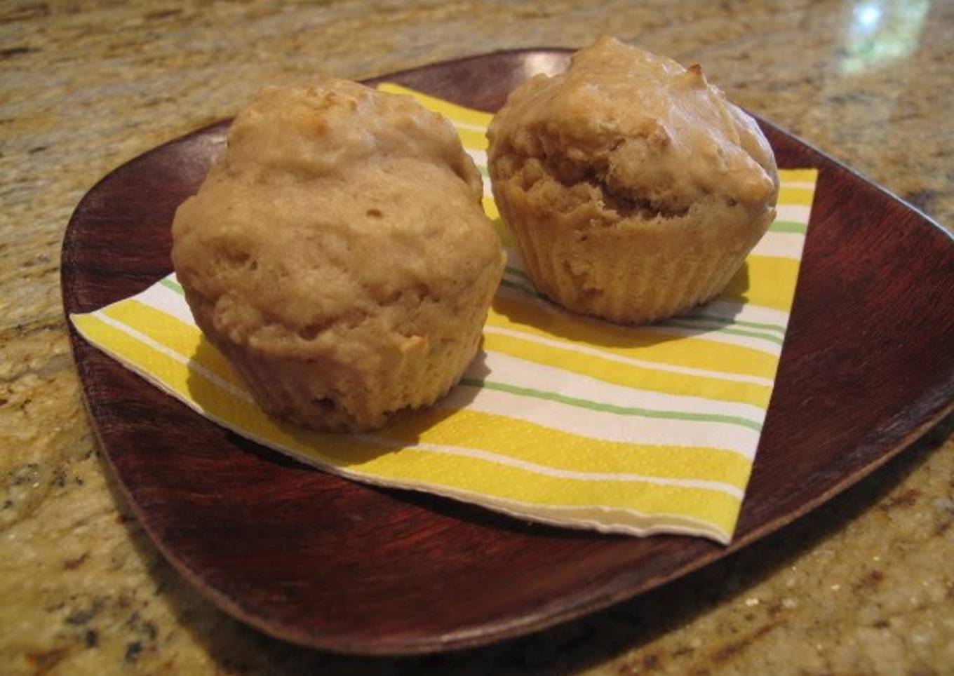 Peanut Butter and Banana Muffins