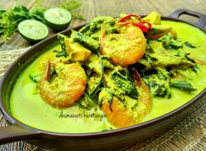 Foto resep Cara membuat gulai Paku/ Pakis Udang Khas Minang Sumatera Barat