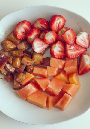A picture of Just fruits.