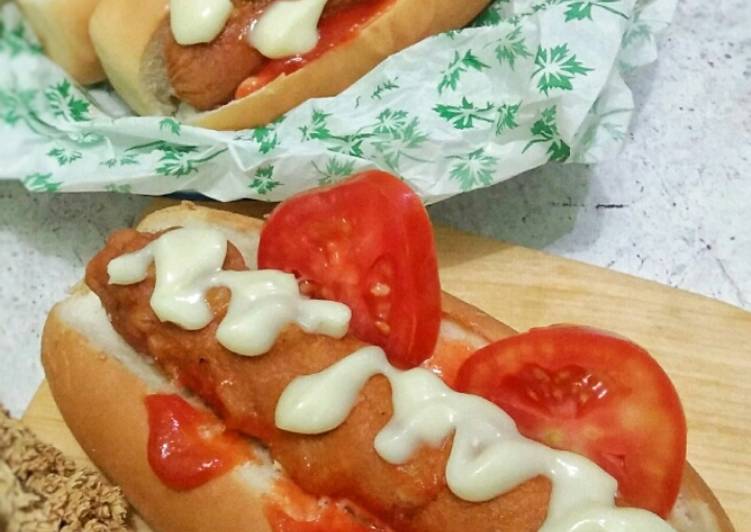 Hotdog Sosis Simple