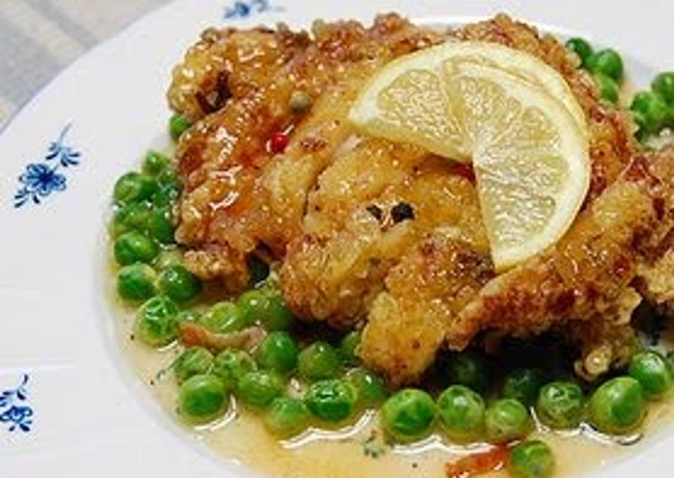 Recipe of Quick Fried Chicken with Lemon Sauce