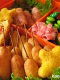 Easy Miniature "Corn Dogs"