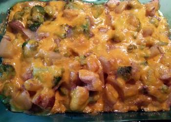 Update, Make Recipe Caras Cheesy Potato Broccoli Bake Savory Delicious