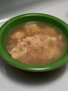 A picture of Turkey Dumpling Soup.