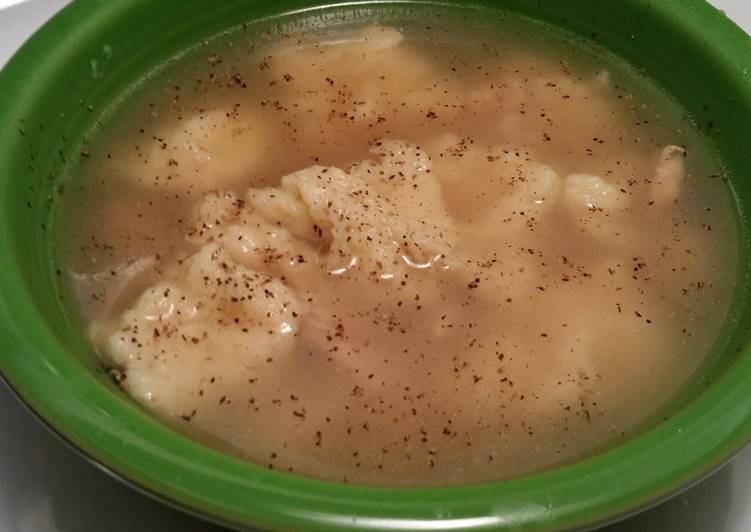 Turkey Dumpling Soup