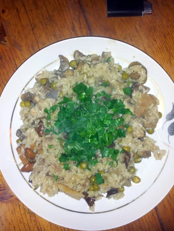 Easy Steps to Prepare Wild mushroom risotto the So Delicious Really delicious