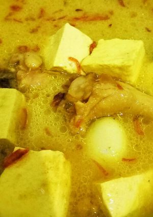 Foto resep Opor Ayam Telur Puyuh Tahu