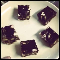 A picture of Rocky road.
