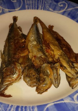 A picture of Fried Whitebait.