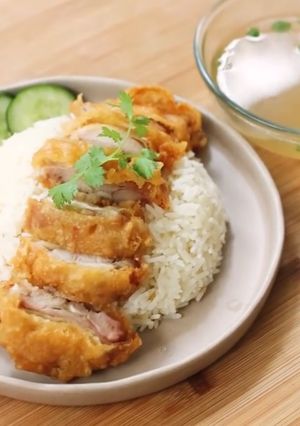 Foto resep Crispy Chicken Rice Devina Hermawan