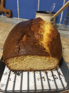 Una foto de Budín de naranja sin gluten