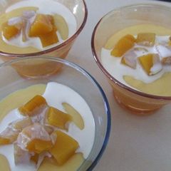 A picture of Quick and Easy Mango Mousse.