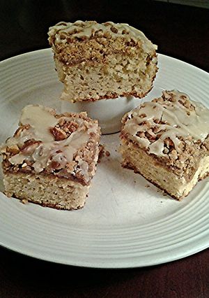 A picture of Apple Streusel Coffee Cake.