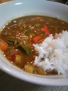 A picture of Light and Tasty Restaurant-Style Curry with Summer Vegetables.