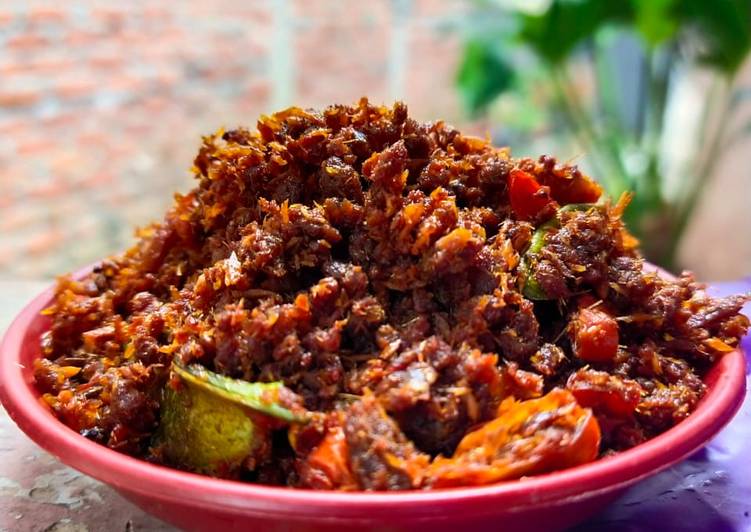 Bahan Membuat Sambal Kering Ikan Roa, Sempurna