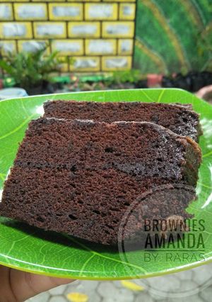 Foto resep Brownies Amanda
