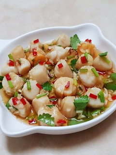 小干貝.果醋.涼拌 家常菜 的食譜成品照片