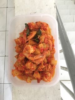 Foto resep Sambel kentang udang balado