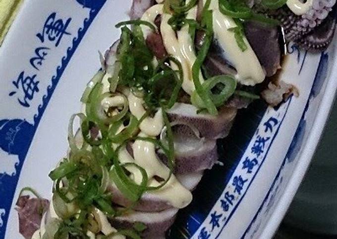 Step-by-Step Guide to Prepare Homemade Easy Grated Daikon Radish Stuffed Squid