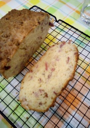 Une photo de Cake aux lardons