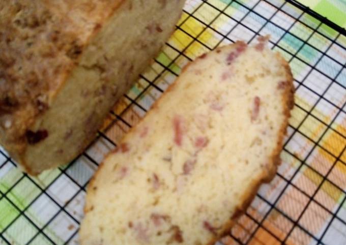 Cake aux lardons