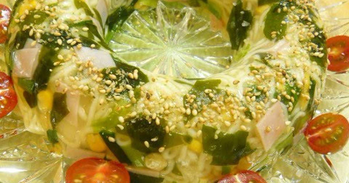 Salt Flavored Ramen Noodles in Jello Recipe by cookpad.japan Cookpad