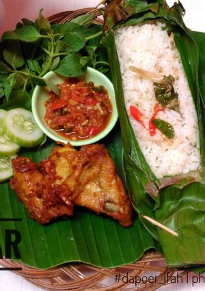 Foto resep Nasi Bakar Teri