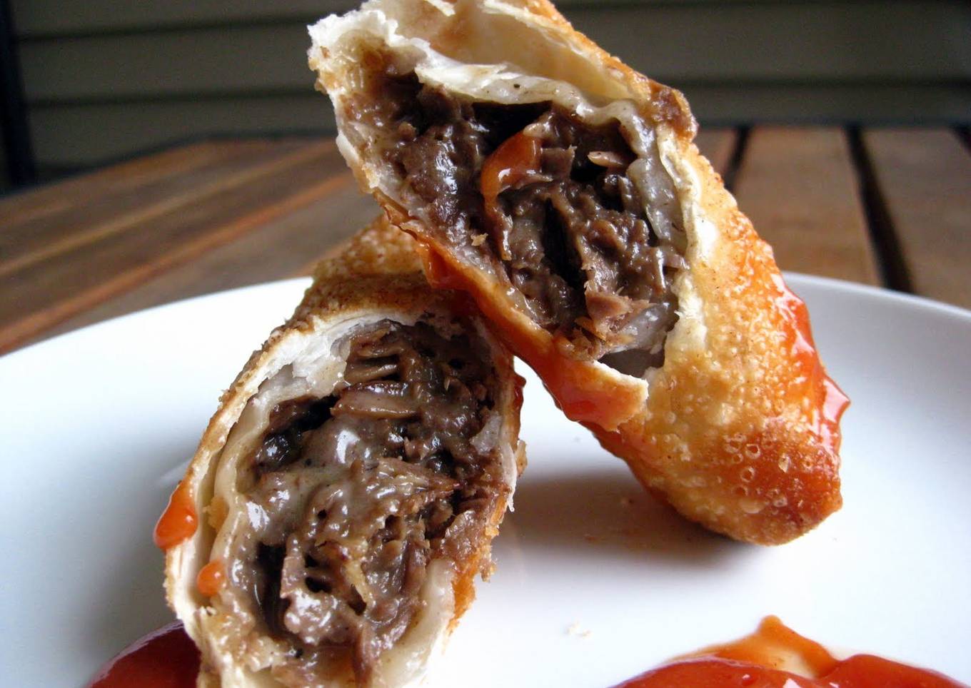 Bobby's Dee's Steak and Cheese Egg Rolls