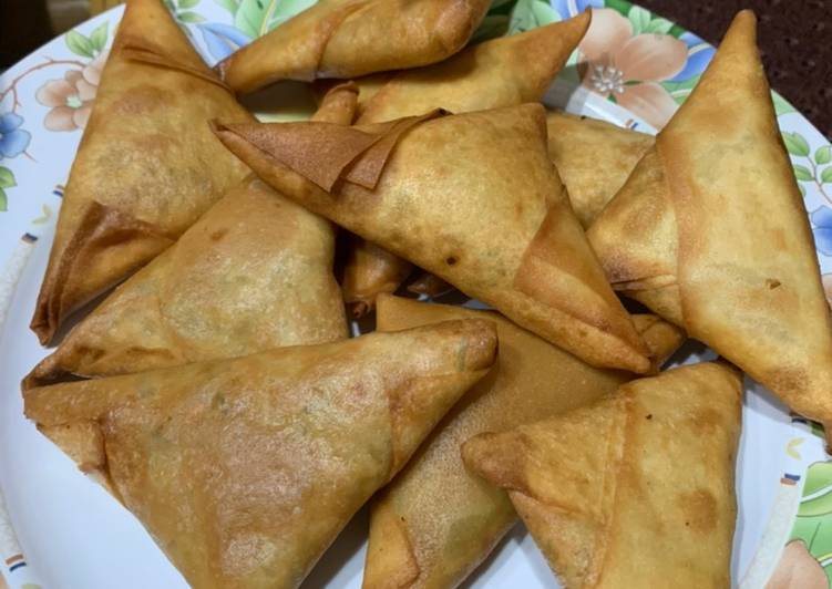 Langkah Mudah untuk Membuat Samosa by Dhiajeng, Sempurna
