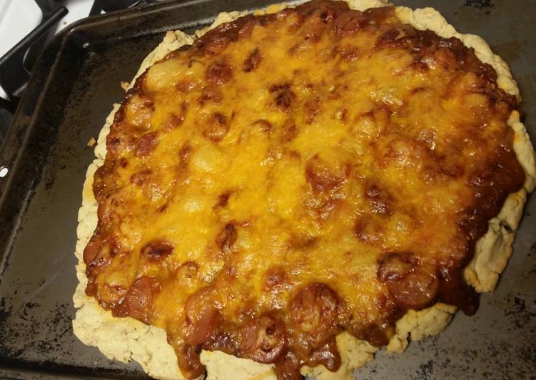 Step-by-Step Guide to Prepare Award-winning Chili Cheese Dog Pizza (Gluten-free)