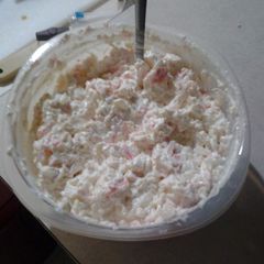 A picture of Creamy faux crab dip.