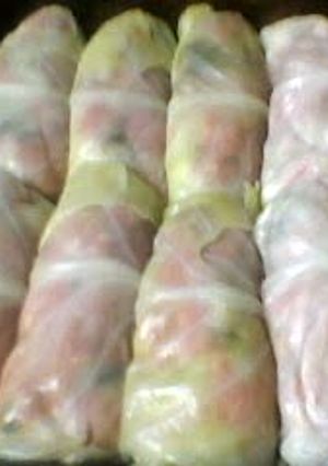 A picture of Cee's Cabbage Rolls.