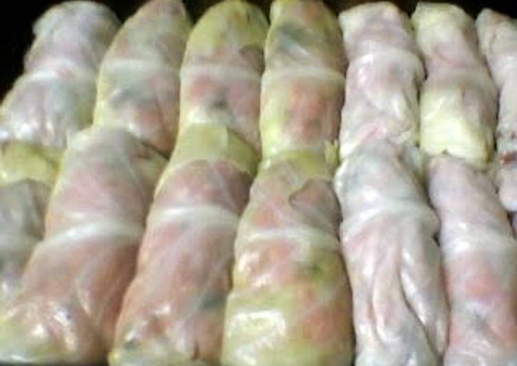 Recipe of Super Quick Homemade Cee’s Cabbage Rolls