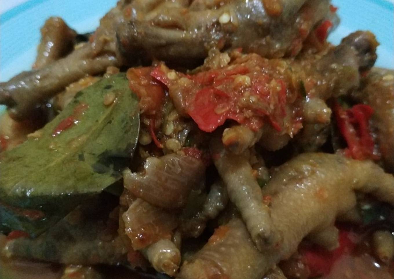 Resep Ceker iseng, Bikin Ngiler