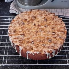 A picture of Toffee Apple Crumble Cake.