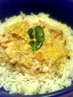 A picture of Sophie's super easy Thai red curry.