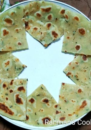 A picture of Crispy and easy kulcha.