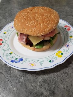 Una foto de Hamburguesa