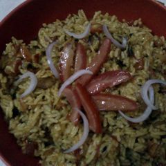 A picture of Tomato rice.