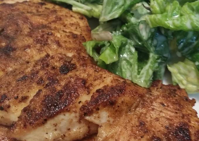 Quick and Easy Spiced Chicken Breast