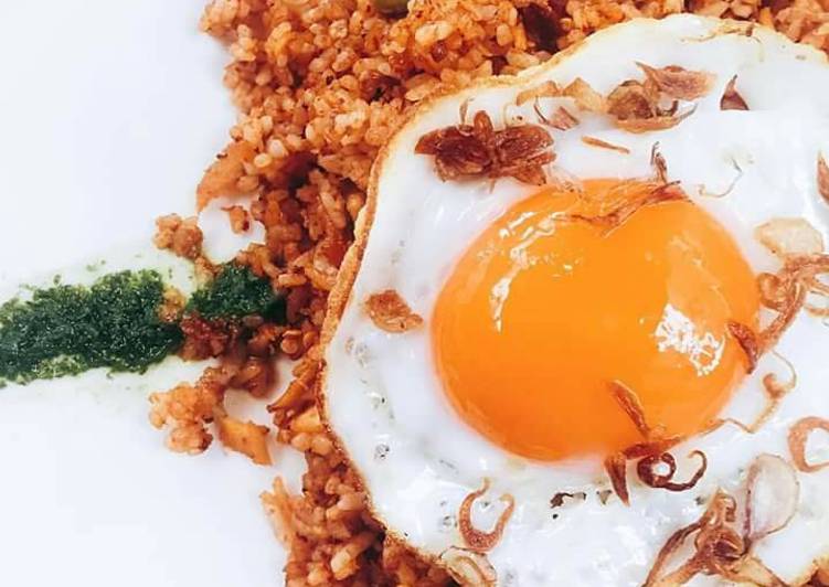 Bumbu mengolah Chicken Fried Rice Indonesian/Nasi Goreng Ayam Indonesia Anti Gagal