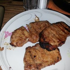 A picture of Merry Carrie marinade (steaks,and chops).
